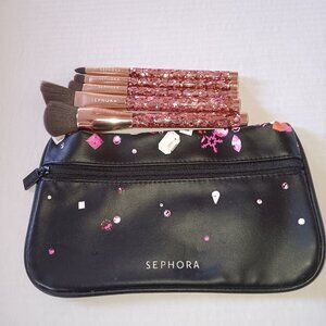 Brand new SEPHORA brush set with case